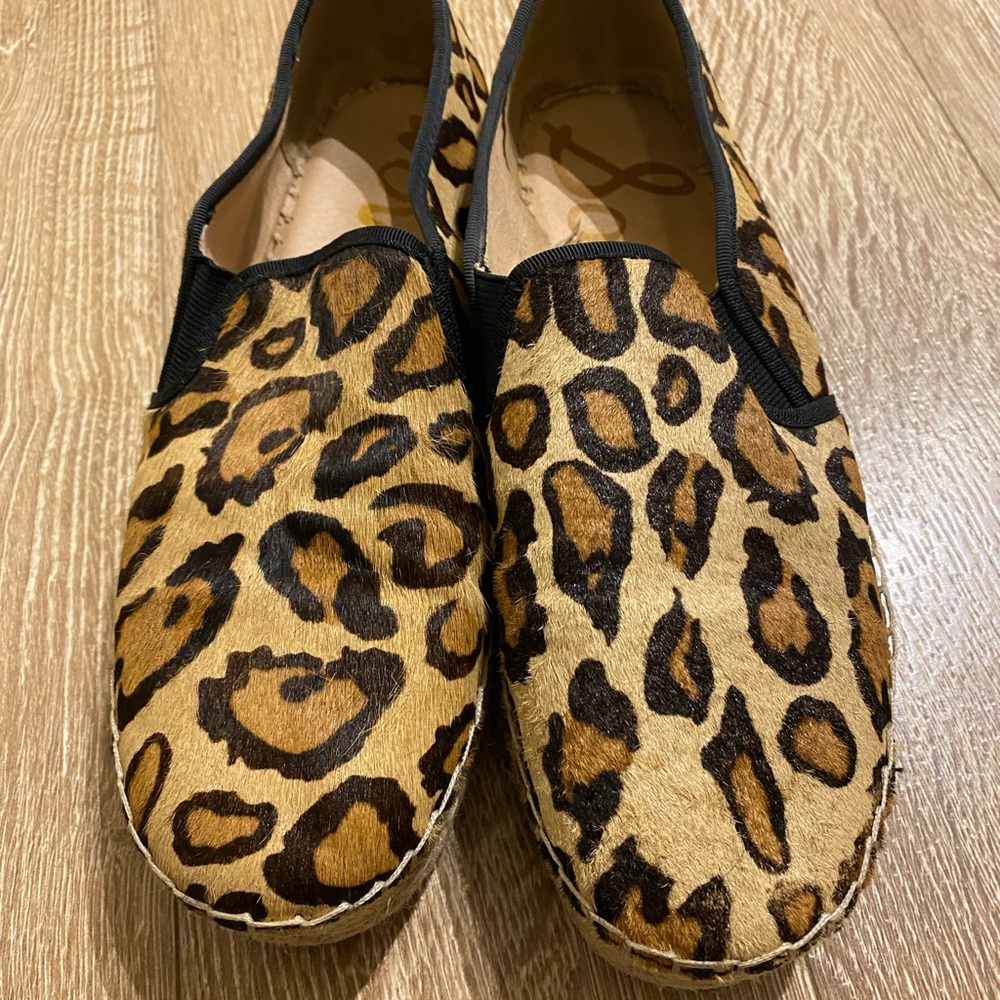 Sam Edelman Cheetah Hide Espedrilles